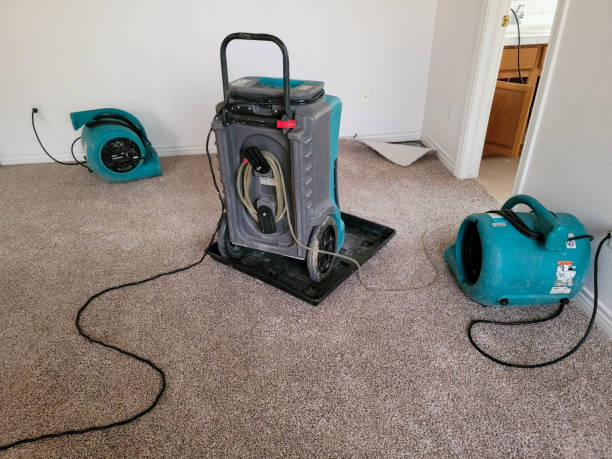 Water damage restoration process in Spurgeon, TN